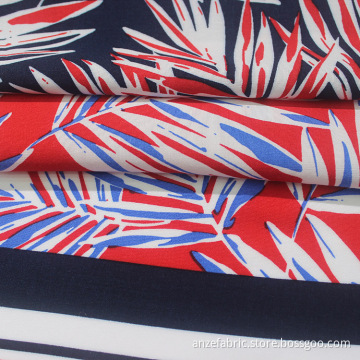 Foiled Printed Rayon Poplin Cotton Fabric